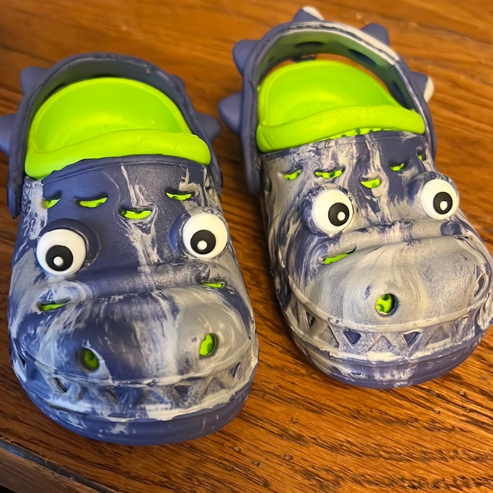 Boys Capelli NY Dino slip ons size 6